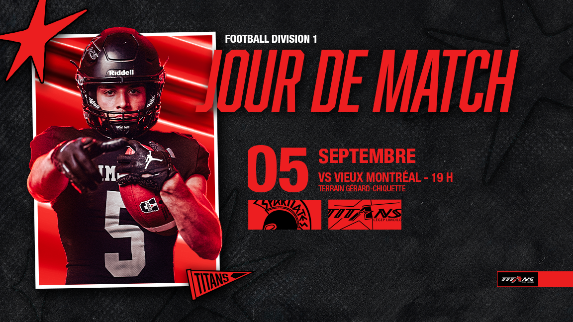 MATCH FOOTBALL - LIMOILOU CONTRE VIEUX MONTRÉAL