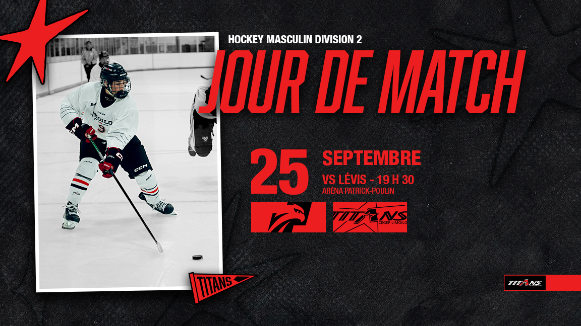 MATCH HOCKEY MASCULIN - LIMOILOU CONTRE LÉVIS