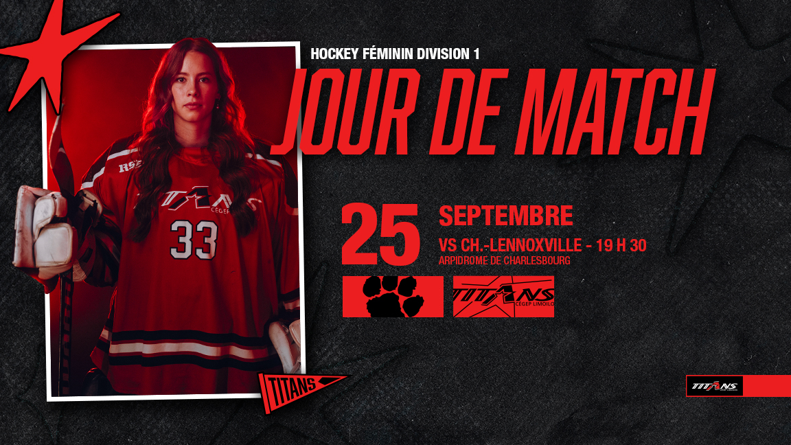 MATCH HOCKEY FÉMININ - LIMOILOU CONTRE LENNOXVILLE