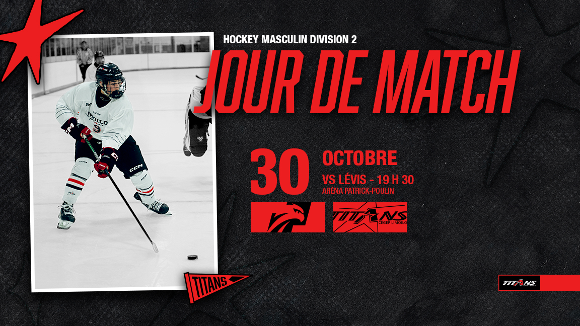 MATCH HOCKEY MASCULIN - LIMOILOU CONTRE LÉVIS