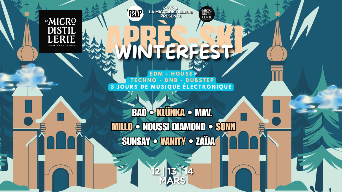 WinterFest 3 jours de musique Électronique