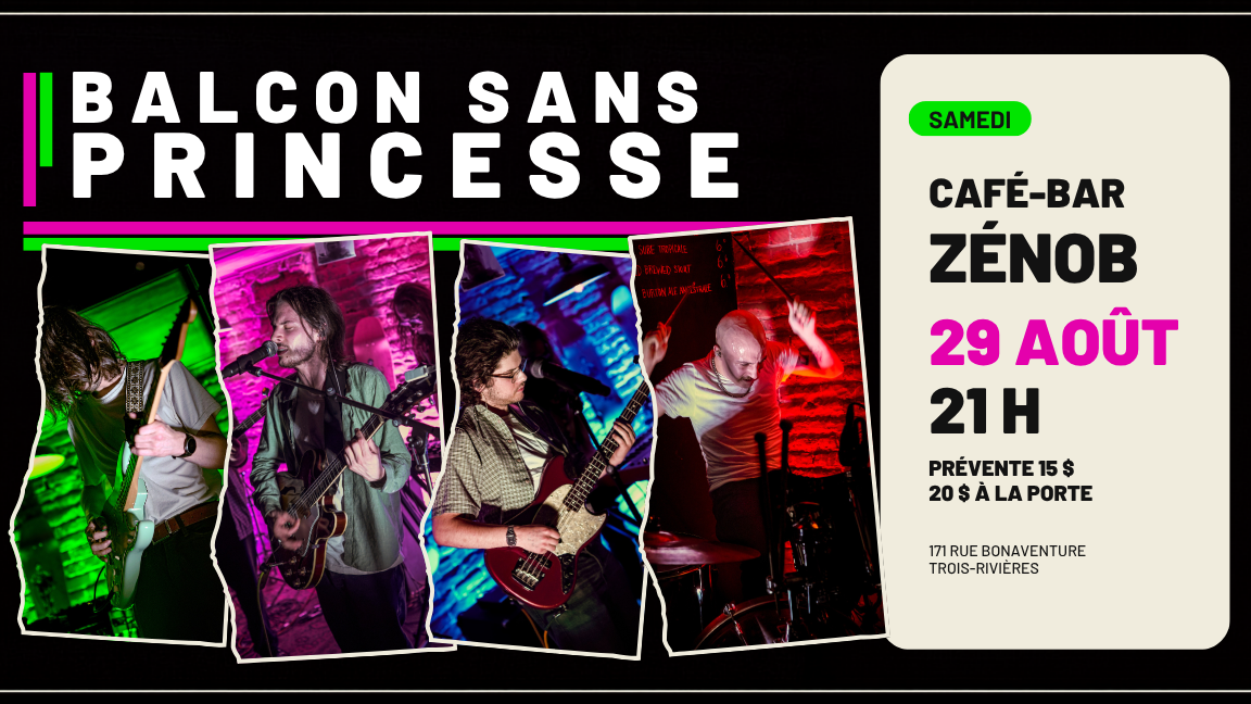 Balcon sans princesse @ Zénob