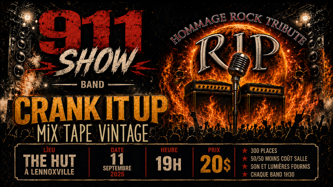 911 Show - Rock & Metal au hut de Lennoxville