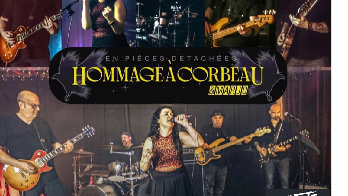 Hommage à corbeau en pièces détachées