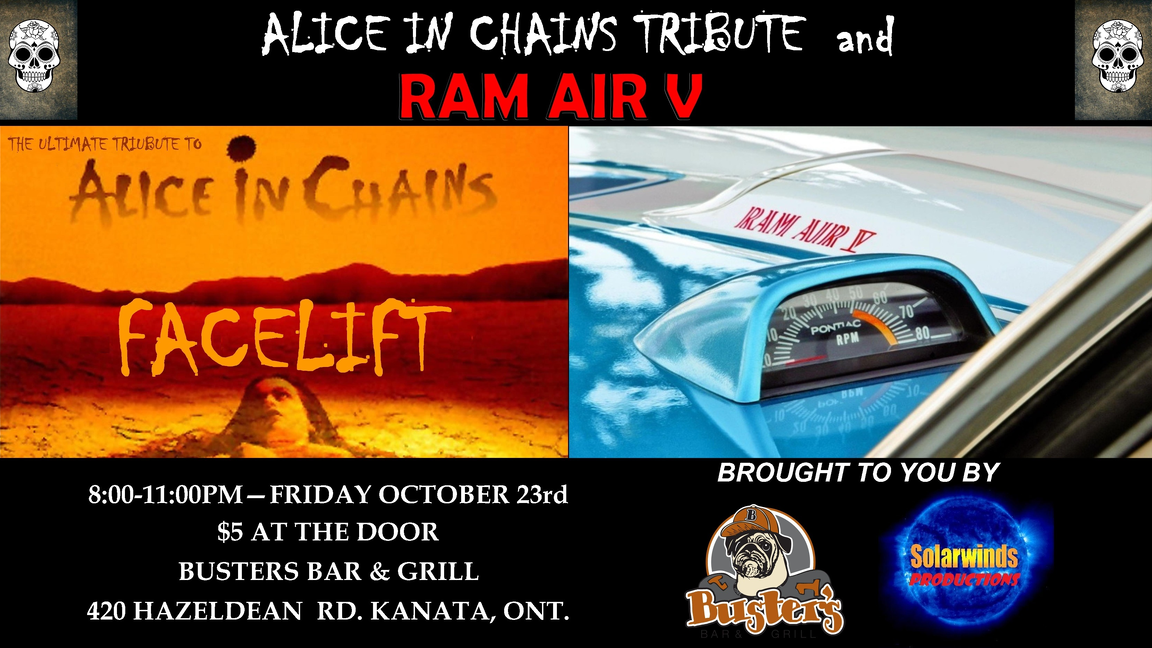 FACELIFT - The Ultimate Alice in Chains Tribute + RAM AIR V