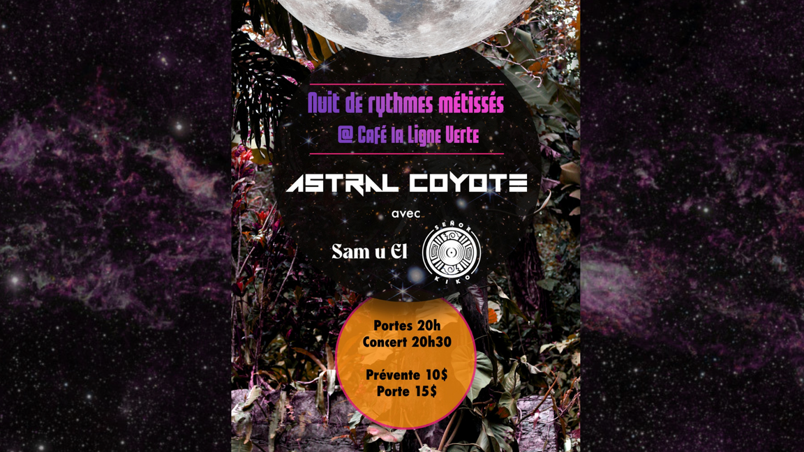 Nuit de rythmes métissés @ Café La Ligne Verte
