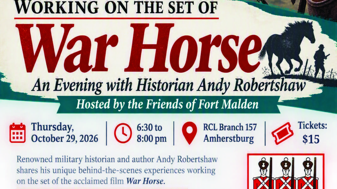 Working on the Set of 'War Horse' - An evening with Historian Andy Robertshaw