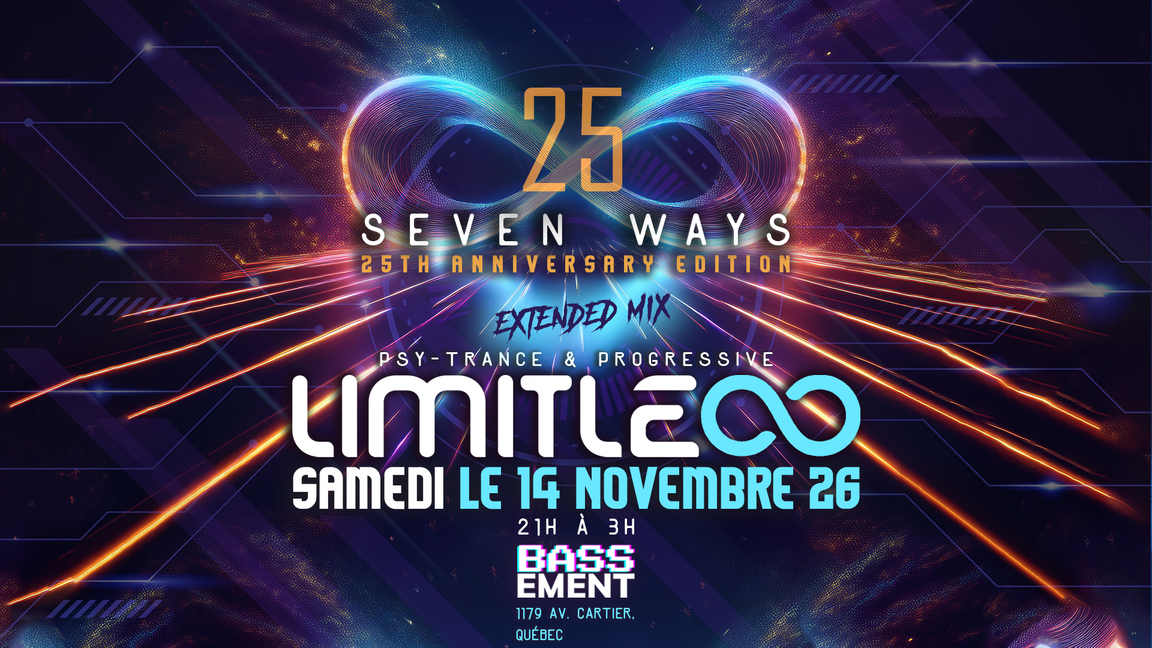 LIMITLESS - Seven Ways 25th Anniversary Edition