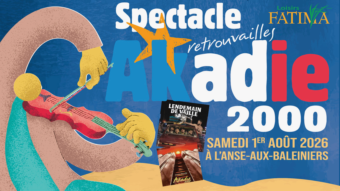 Spectacle retrouvailles Akadie 2000