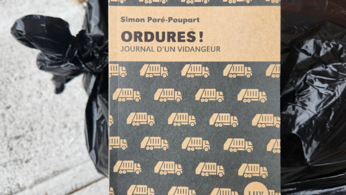 Ordures ! Journal d’un vidangeur : conférence avec Simon Paré-Poupart