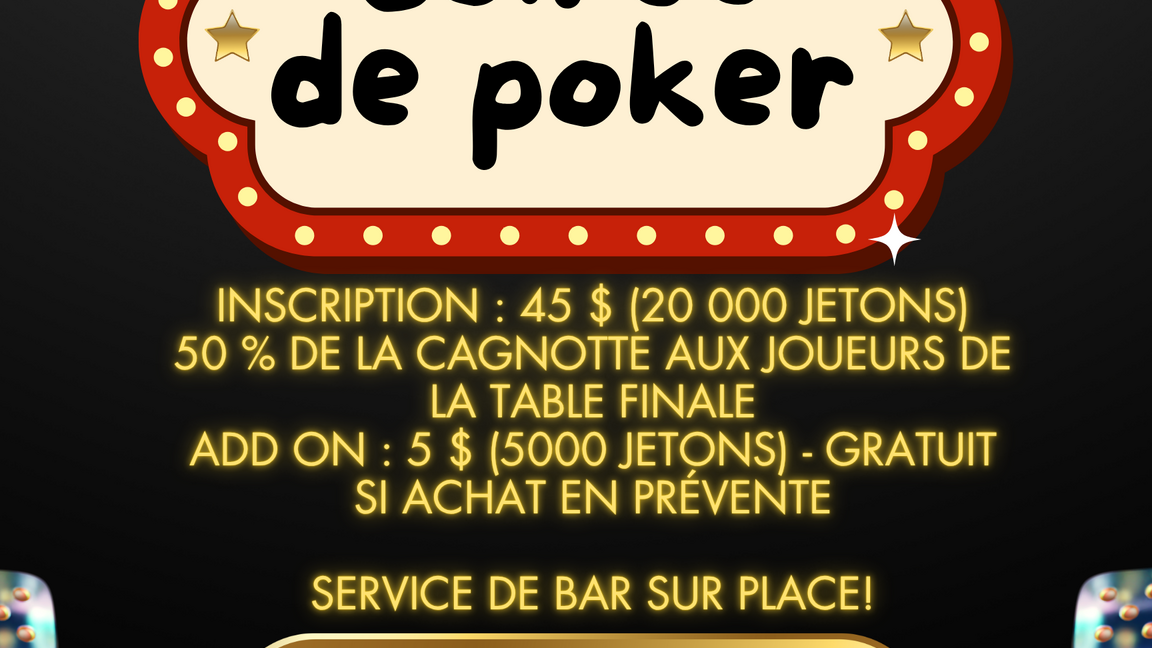 Soirée Poker Fondation ESSC