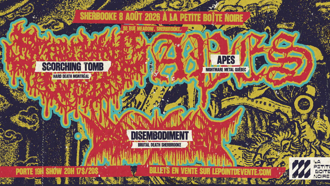 Scorching Tomb + Apes + Disembodiment