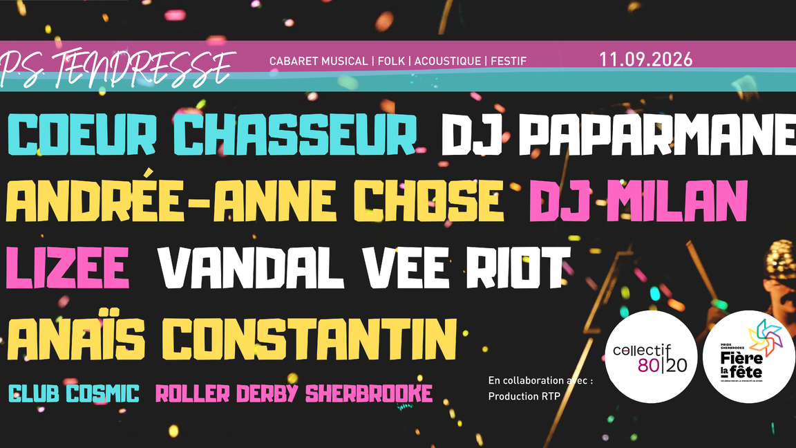 P.S. TENDRESSE : CABARET MUSICAL FOLK ACOUSTIQUE ET FESTIF