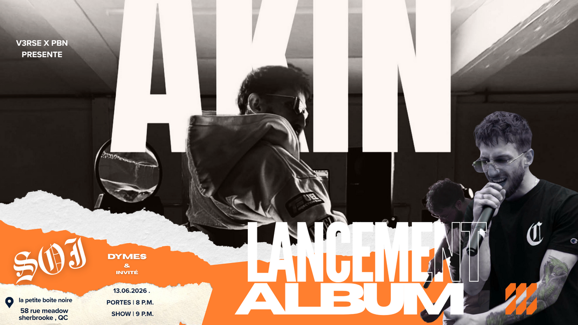 SOJ lancement d'album AKIN