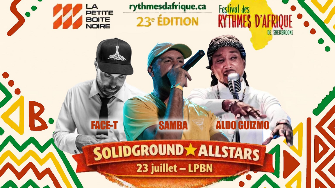 Solidground All Stars x Face-T x Aldo Guizmo x Samba