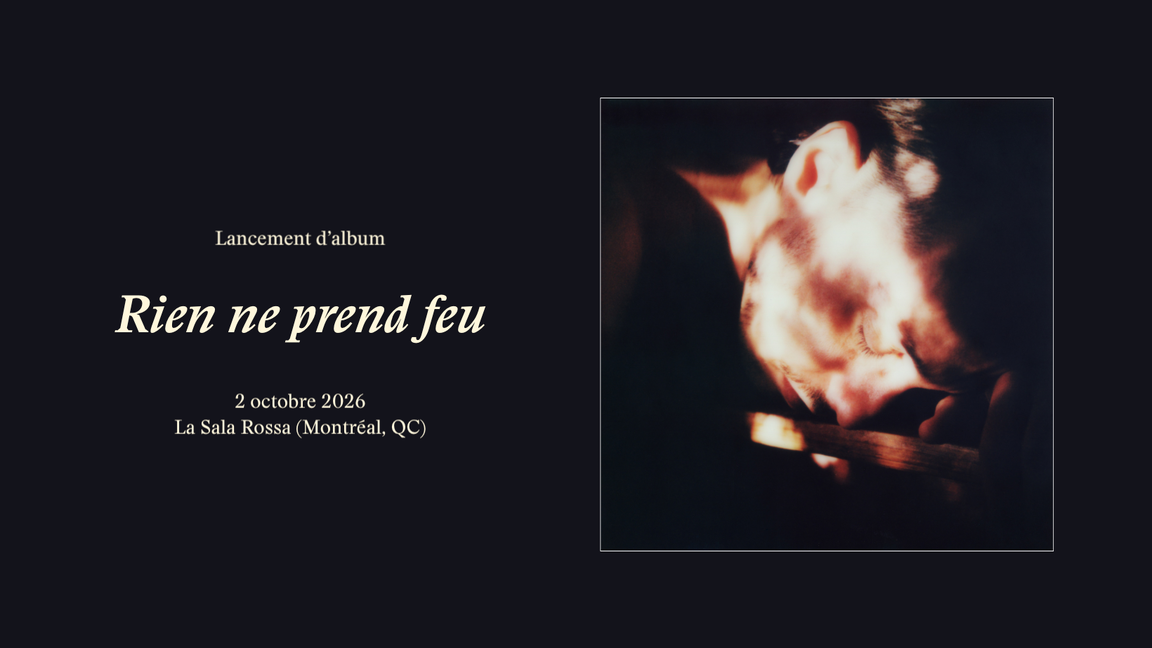 Cécile - Lancement : Rien ne prend feu - La Sala Rossa