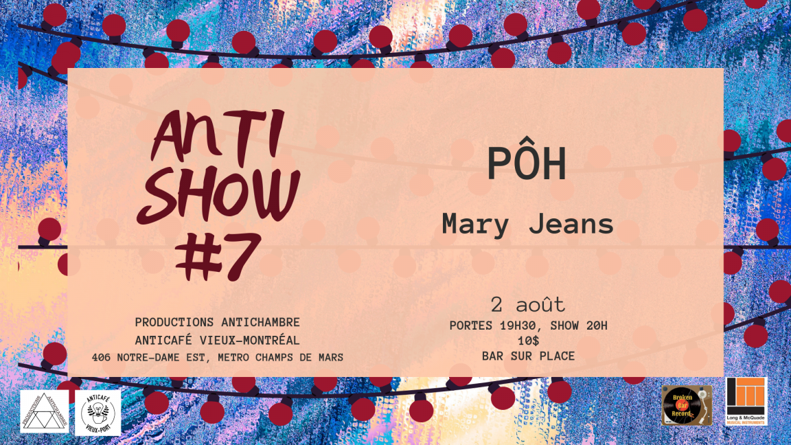 Antishow #7 : PÔH * Mary Jeans