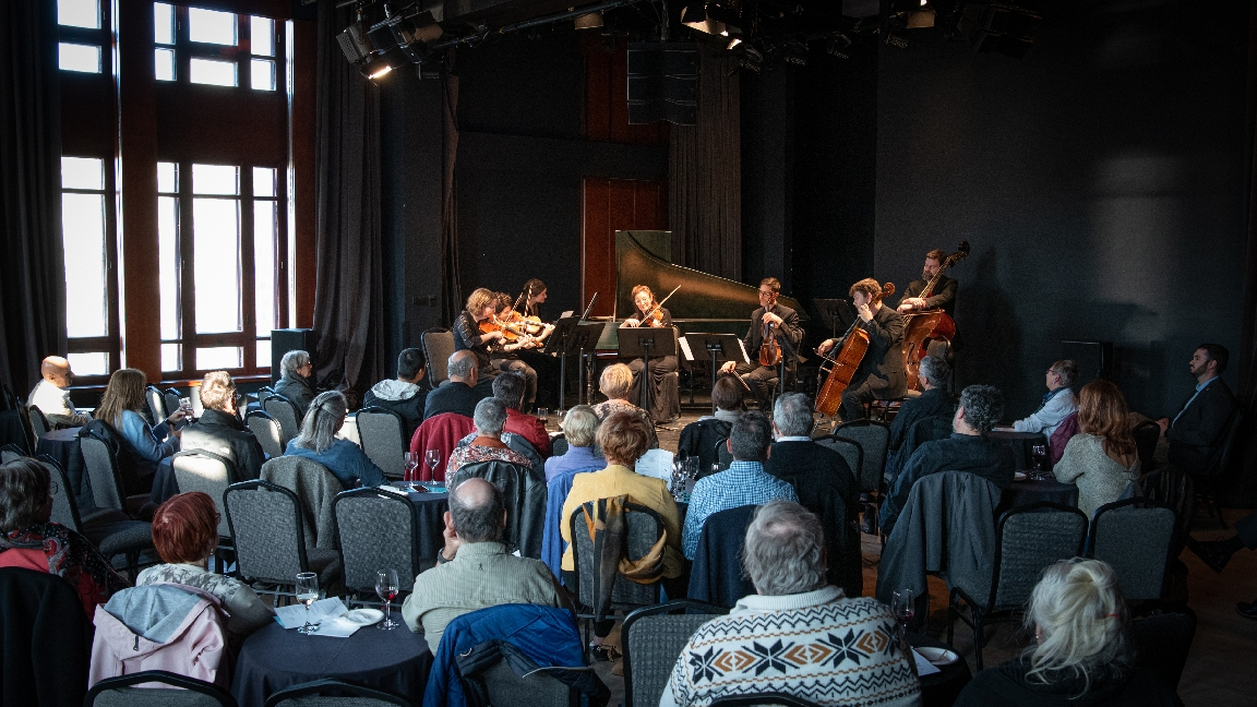 Quartet from Violons du Roy @ Esplanade Powder Magazine - Printemps de la musique