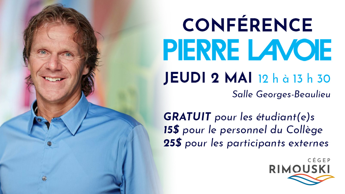 Conférence Pierre Lavoie