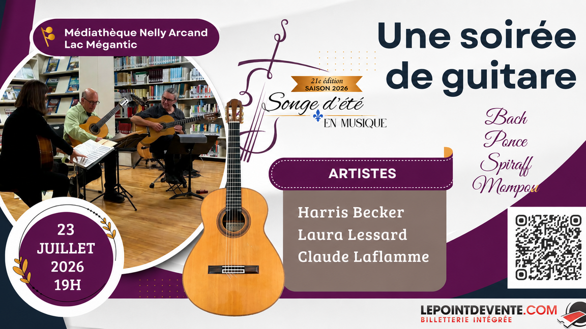 Une soirée de guitare, CONCERT GRATUIT