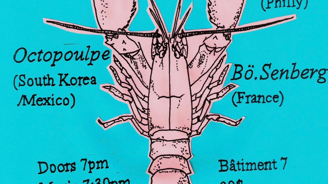 Moth’s Frog / Pressure Pin / Artax (PHI) / Bö.Senberg (France) / Octopoulpe (South Korea / Mexico) @ Bâtiment 7