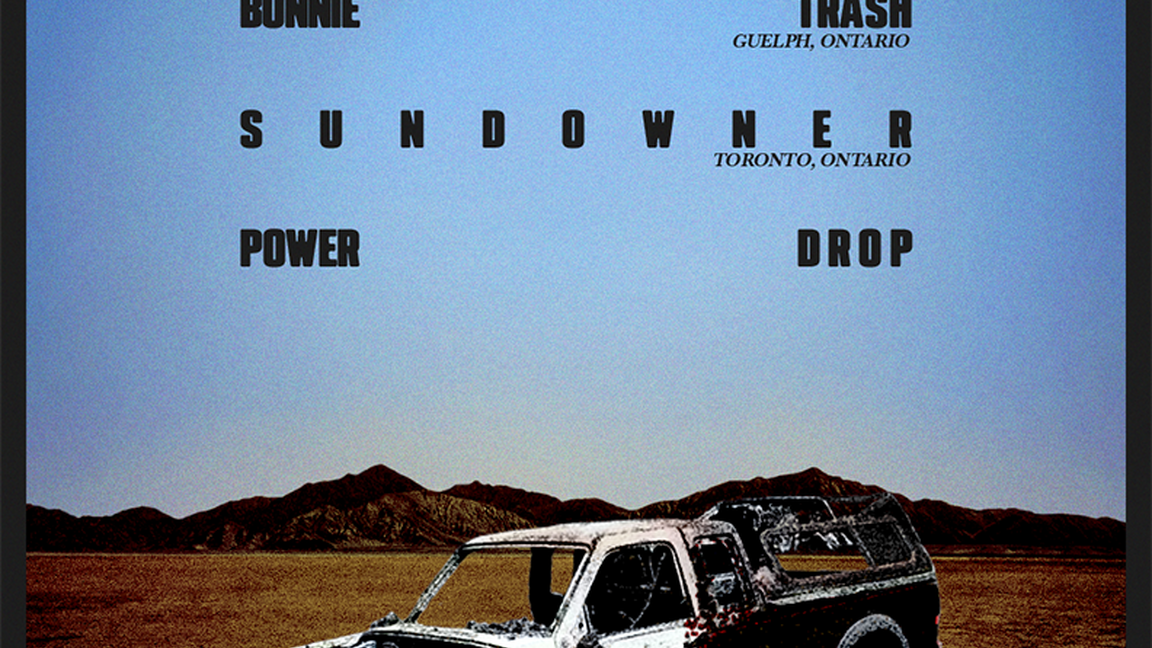 Death as it Shook You / Bonnie Trash (Guelph) / Sundowner (Toronto) / Power Drop @ Turbo Haus