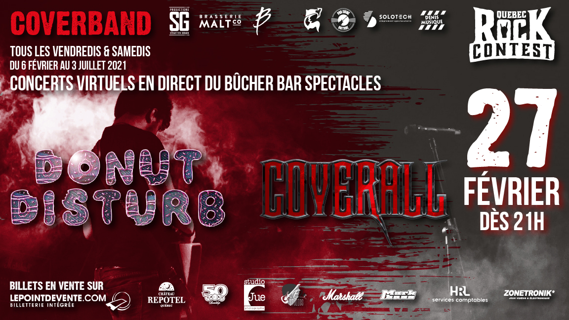 Concert virtuel : Coverall & Donut Disturb