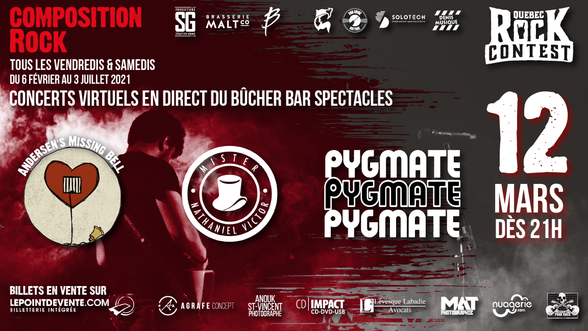 Concert virtuel : Mr Nathaniel Victor, Pygmate & Andersen's Missing Bell
