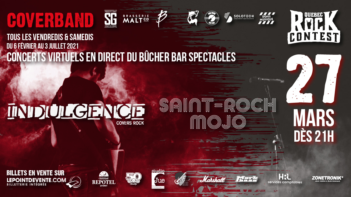 Concert virtuel : Saint-Roch Mojo & Indulgence