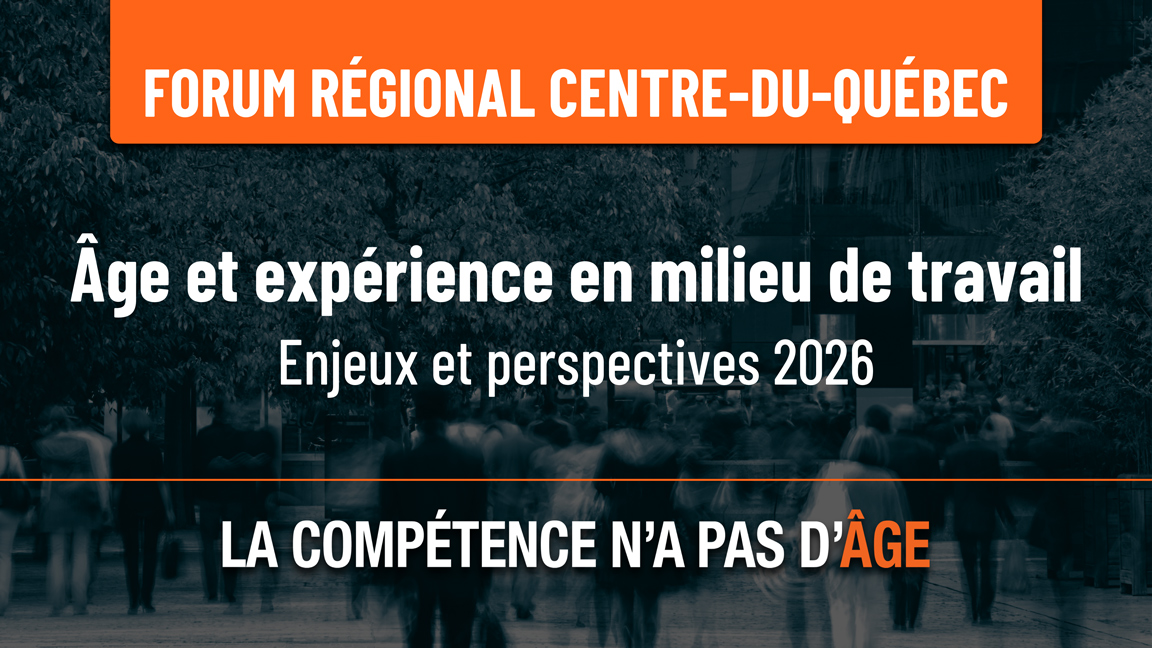 Forum: Âge et expérience en milieu de travail (Virtuel)