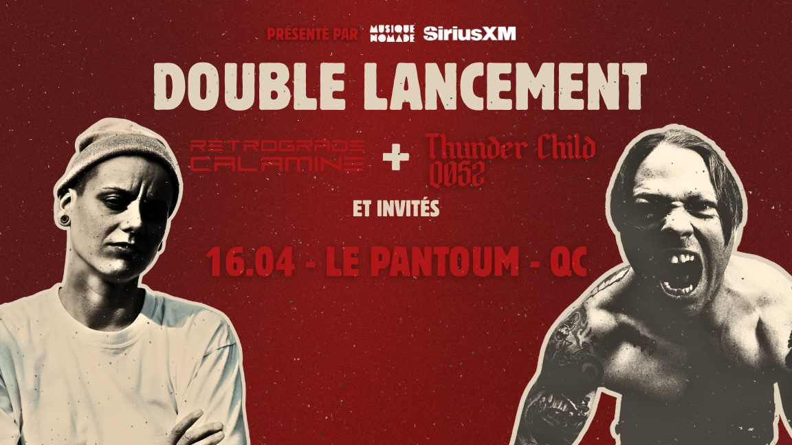 Double Lancement de Q052 et Calamine à Québec @ Le Pantoum
