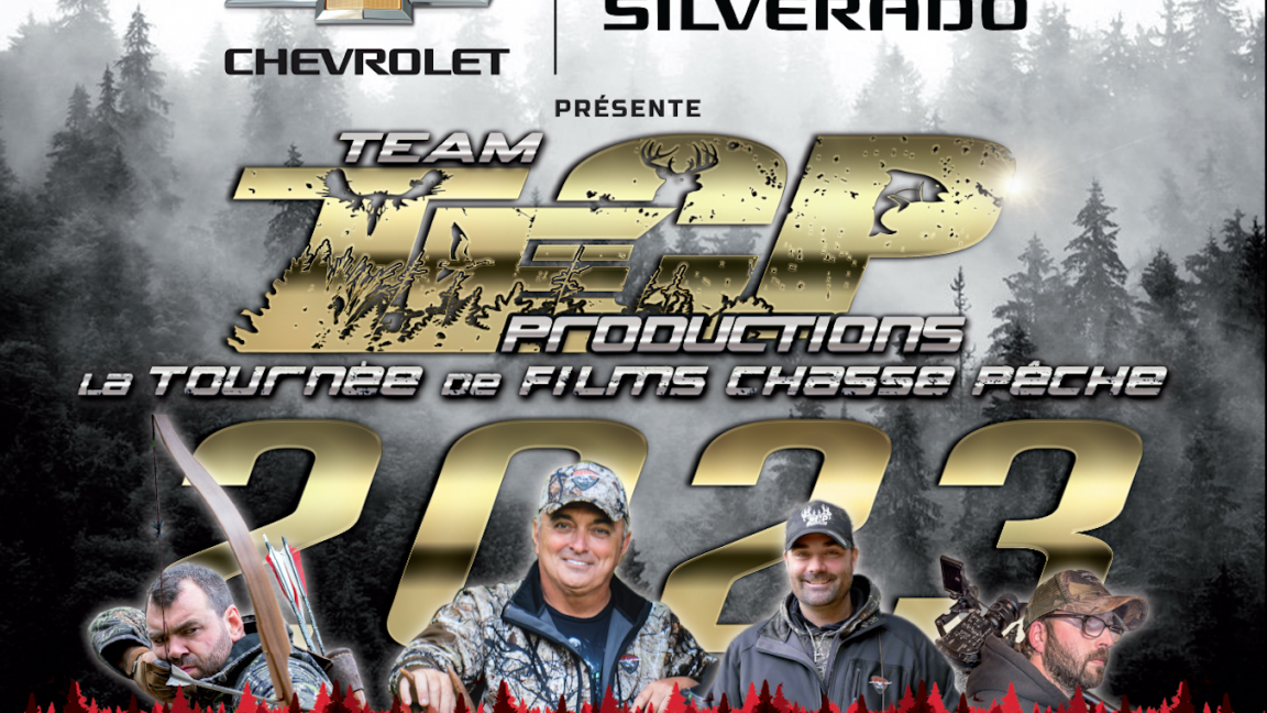 Tournée de Films Chasse Pêche inc. 2022 présente SOIRÉE TFCP ACTON