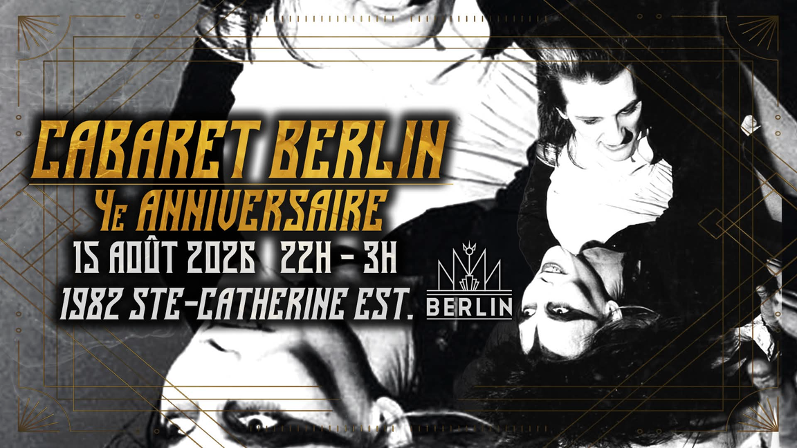 Cabaret Berlin 4e Anniversaire