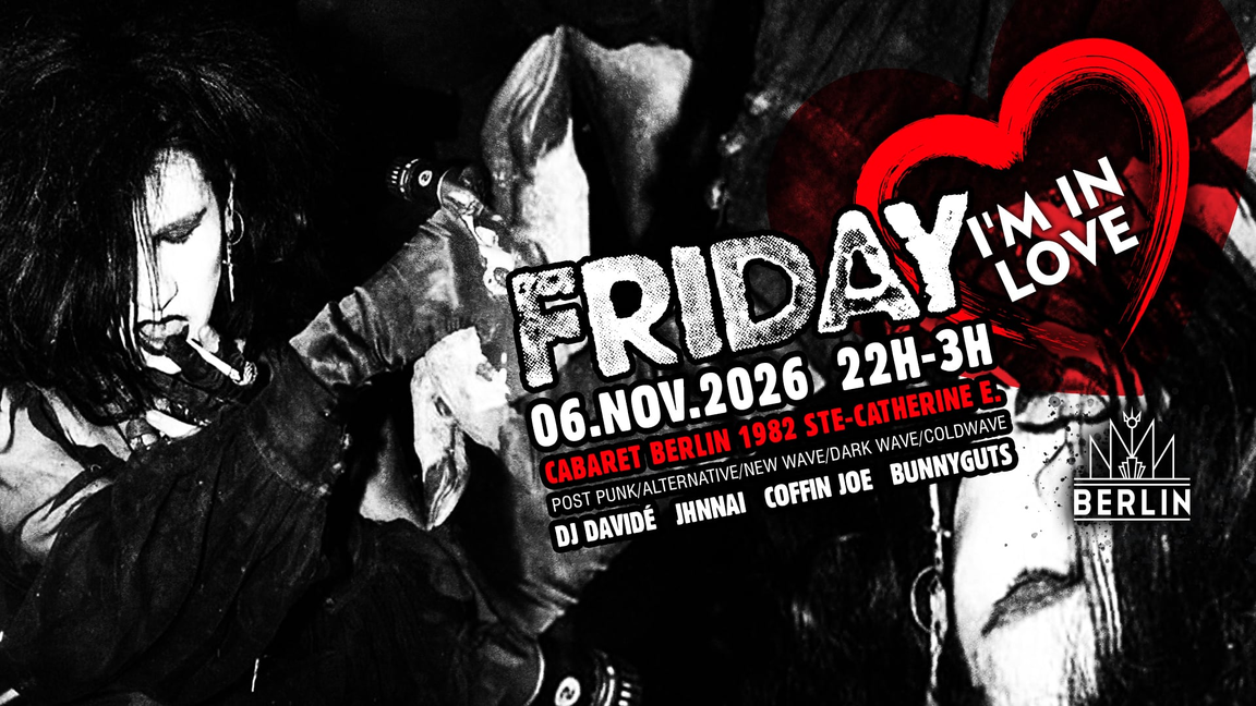 FRIDAY I'm In LOVE ♡ 6 Novembre