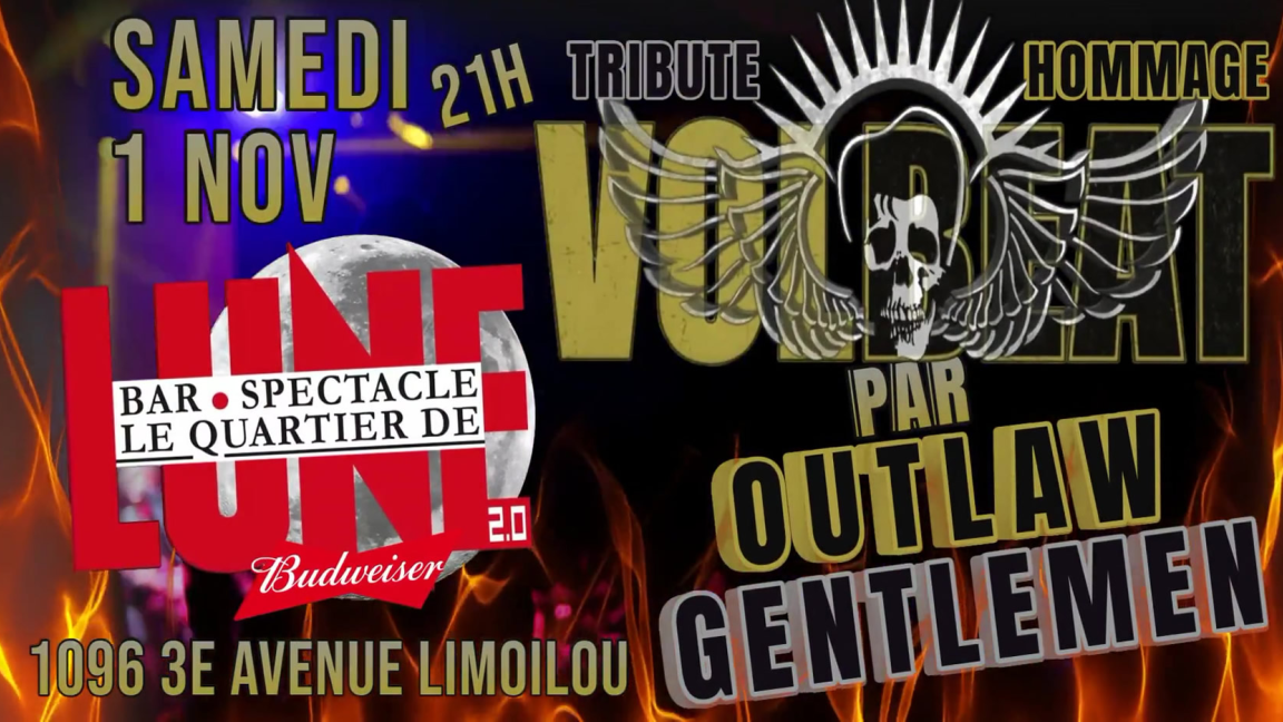 HOMMAGE A VOLBEAT AU QUARTIER DE LUNE