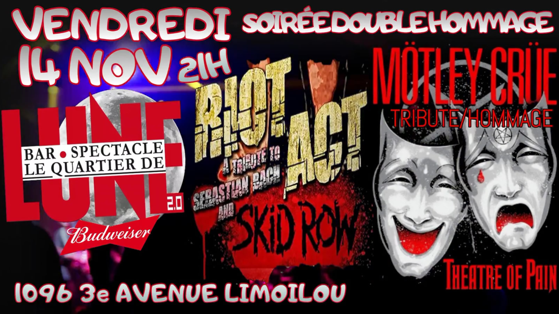 HOMMAGE A SKID ROW & MOTLEY CRUE
