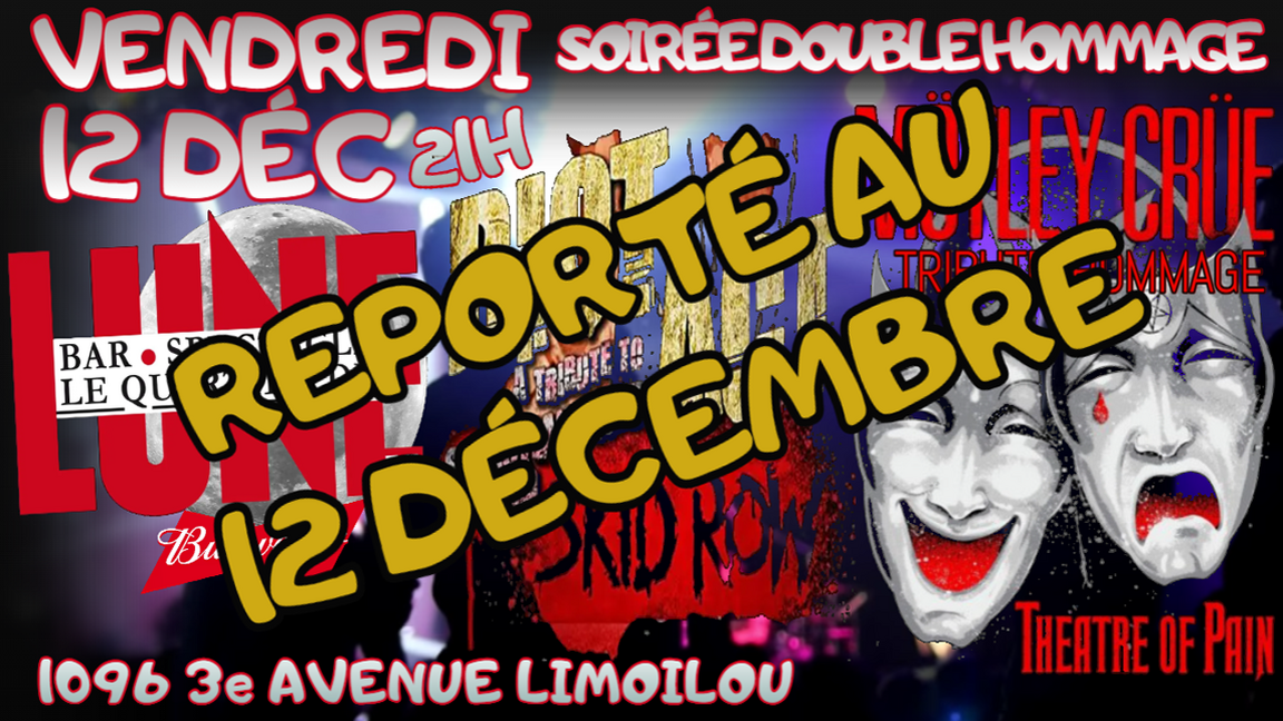 HOMMAGE A SKID ROW & MOTLEY CRUE