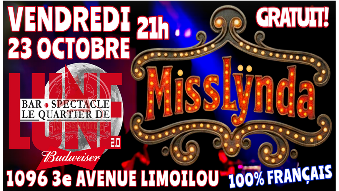MISS LYNDA TOURNÉE MONDIALE '' MON AMOUR ''