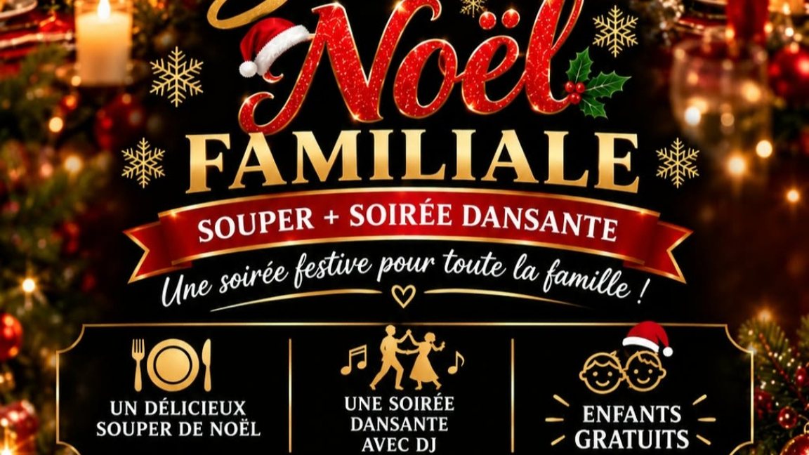 Soirée de Noël familiale