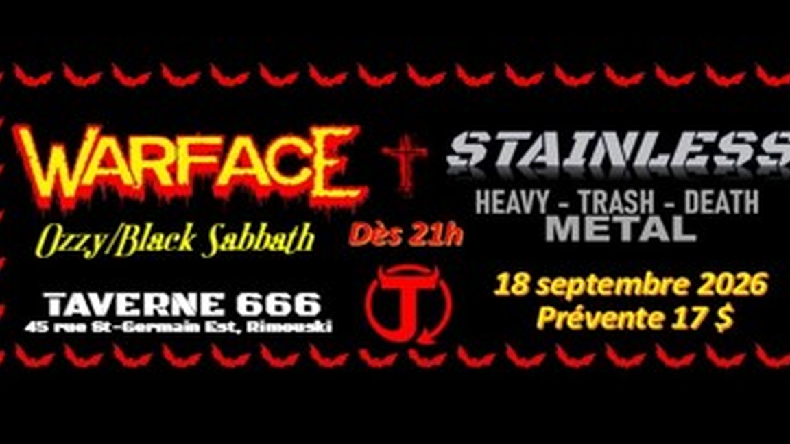 Hommage Ozzy/Black Sabbath et au vieux fer!