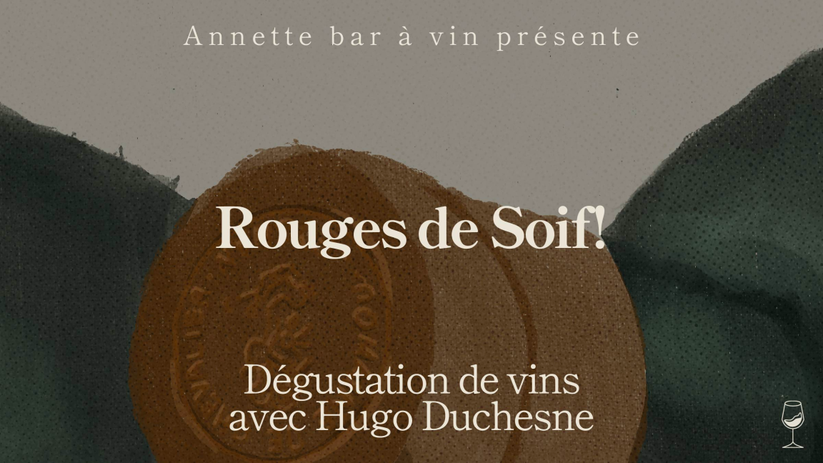 Rouge de soif!
