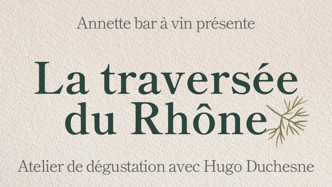 La traversée du Rhône