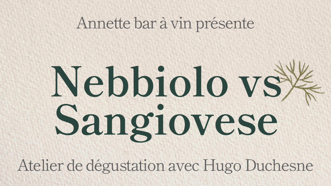 Nebbiolo vs Sangiovese