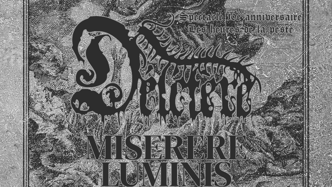 Délétère / Miserere Luminis / Janvier // L'ANTI Bar & Spectacles