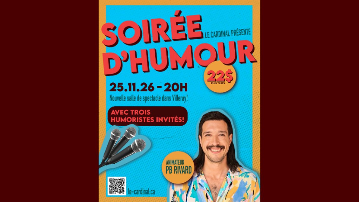 Rodage animé par l'humoriste PB
