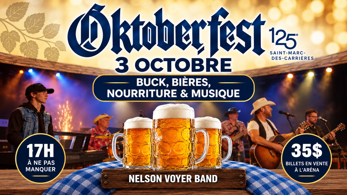 OKTOBERFEST DE ST-MARC 3 OCTOBRE 2026