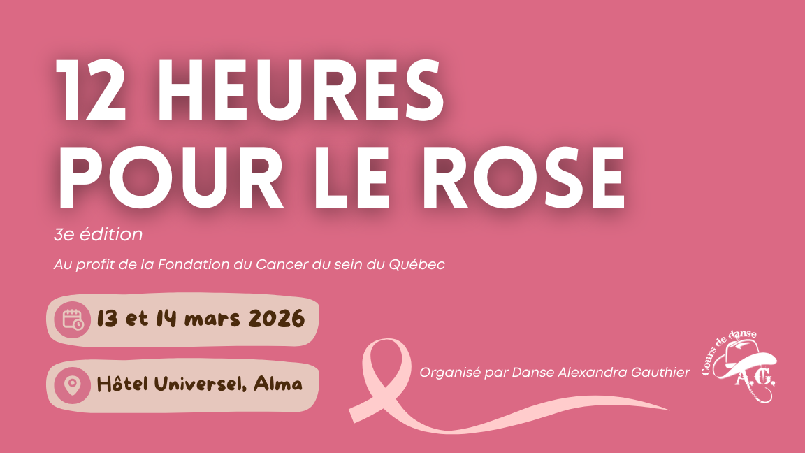 12 heures pour le rose 2026 (3e édition)