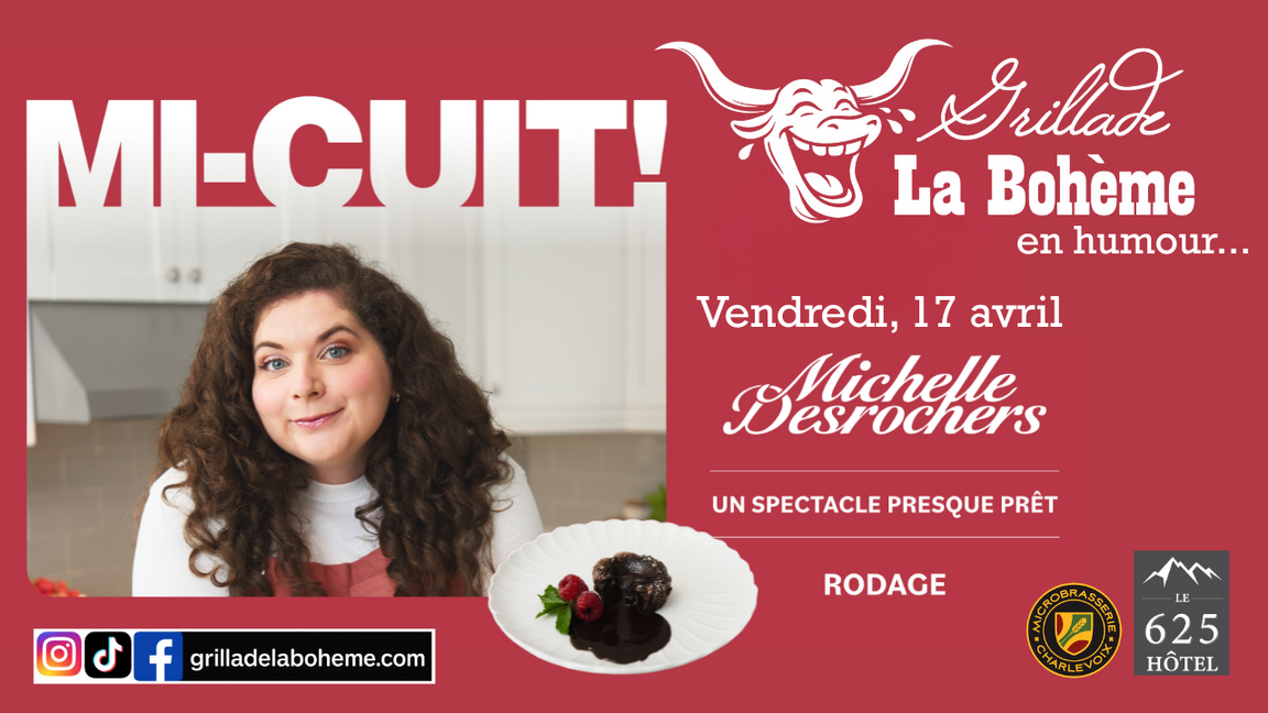 Souper-spectacle en humour: Michelle Desrochers