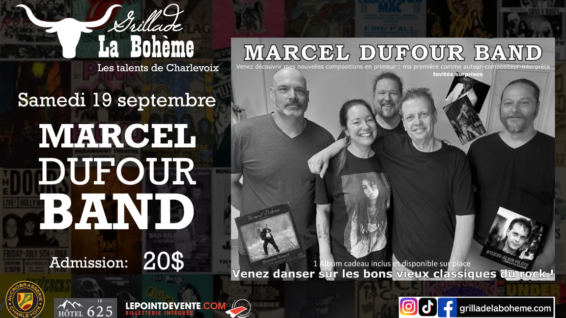 Les talents de Charlevoix: MARCEL DUFOUR BAND