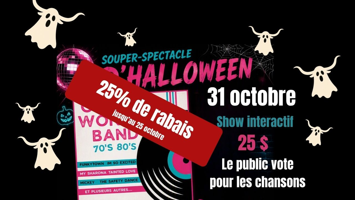 Party d'Halloween avec One Hit Wonder Band